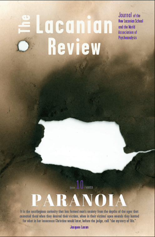 The Lacanian Review #10 – Paranoia