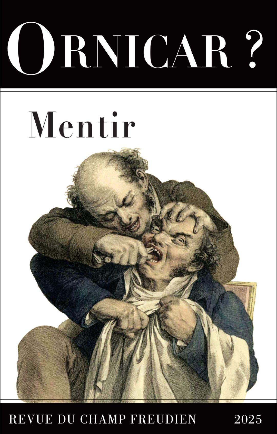 Ornicar? 60 – Mentir, Revue du Champ freudien